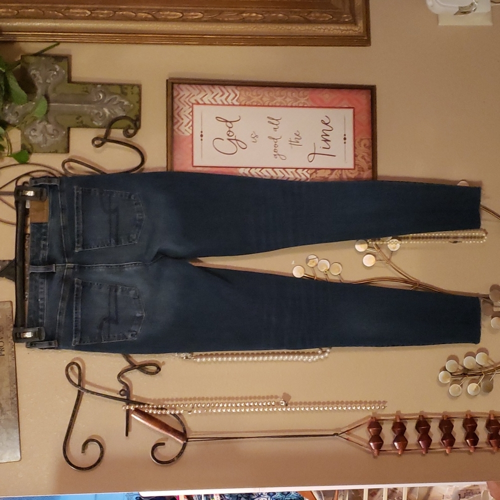 American Eagle Outfitters Next Level Stretch Super Skinny Jeans Size 0R - Picture 3 of 5